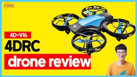 Best Drone for Kids! METAKINDER 4D-V16 Educational Drone Review