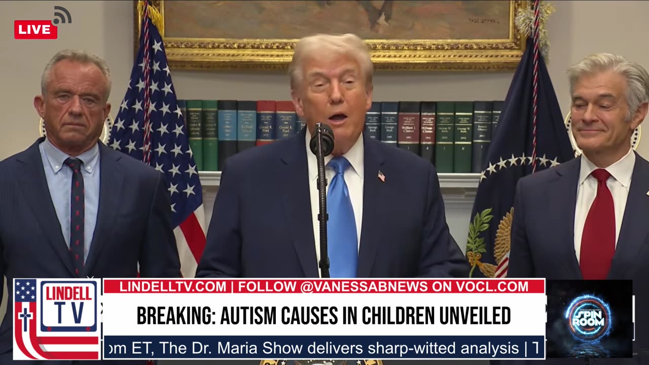 LIVE - President Trump Makes MASSIVE Announcement On Autism