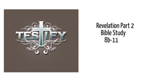 Revelation Part 2 Bible Study