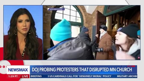Kristi Noem Says Arrests Are Coming 'Within Hours' After Illegal Protest in Minneapolis Church