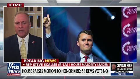58 Democrats voted against a resolution honoring Charlie Kirk’s life, condemned political violence