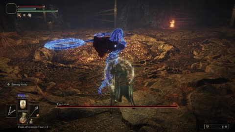 Hitless RL1 Crystalian: Smithing-Stone Miner's Bell Bearing #1 (Elden Ring)