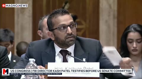 US Congress | FBI Director Kash Patel testifies before Senate Committee [LIVE]