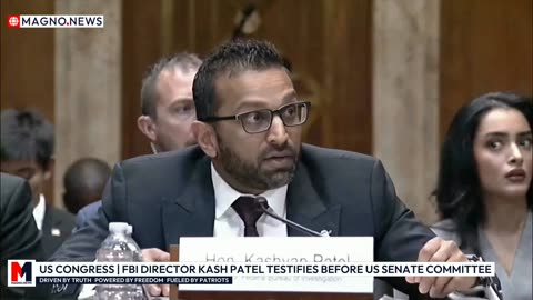 US Congress | FBI Director Kash Patel testifies before Senate Committee [LIVE]