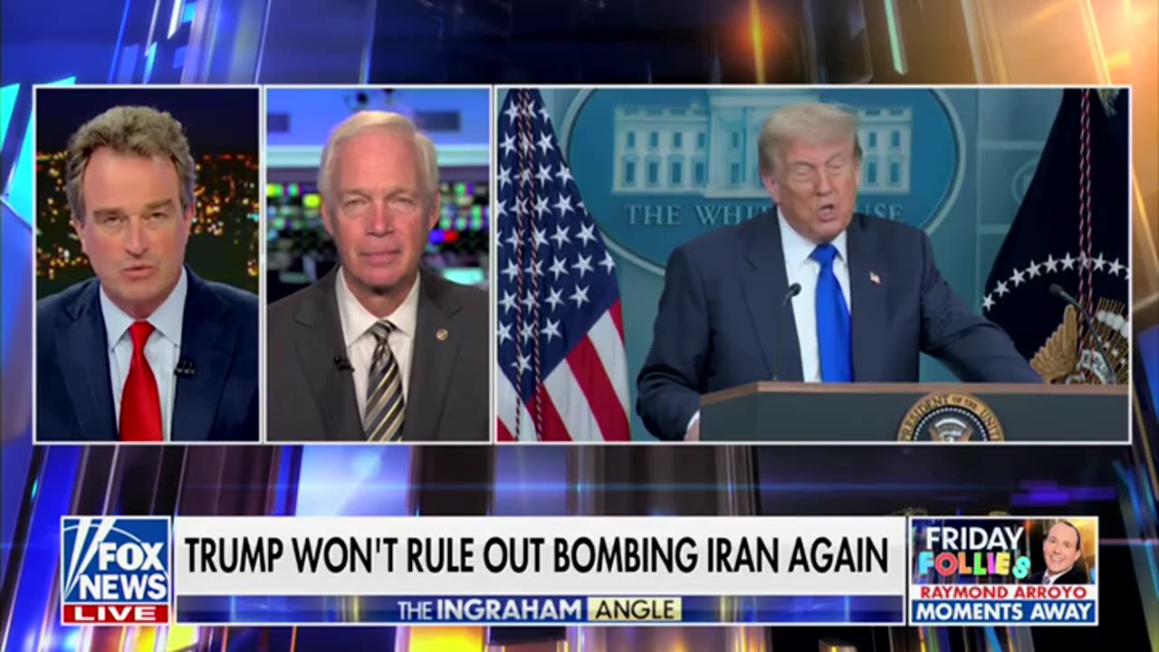 Senator Ron Johnson on The Ingraham Angle 6.27.25