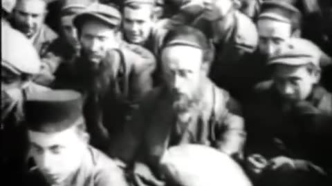 German Footage 1939 ashkenazi and khazar jews in Poland