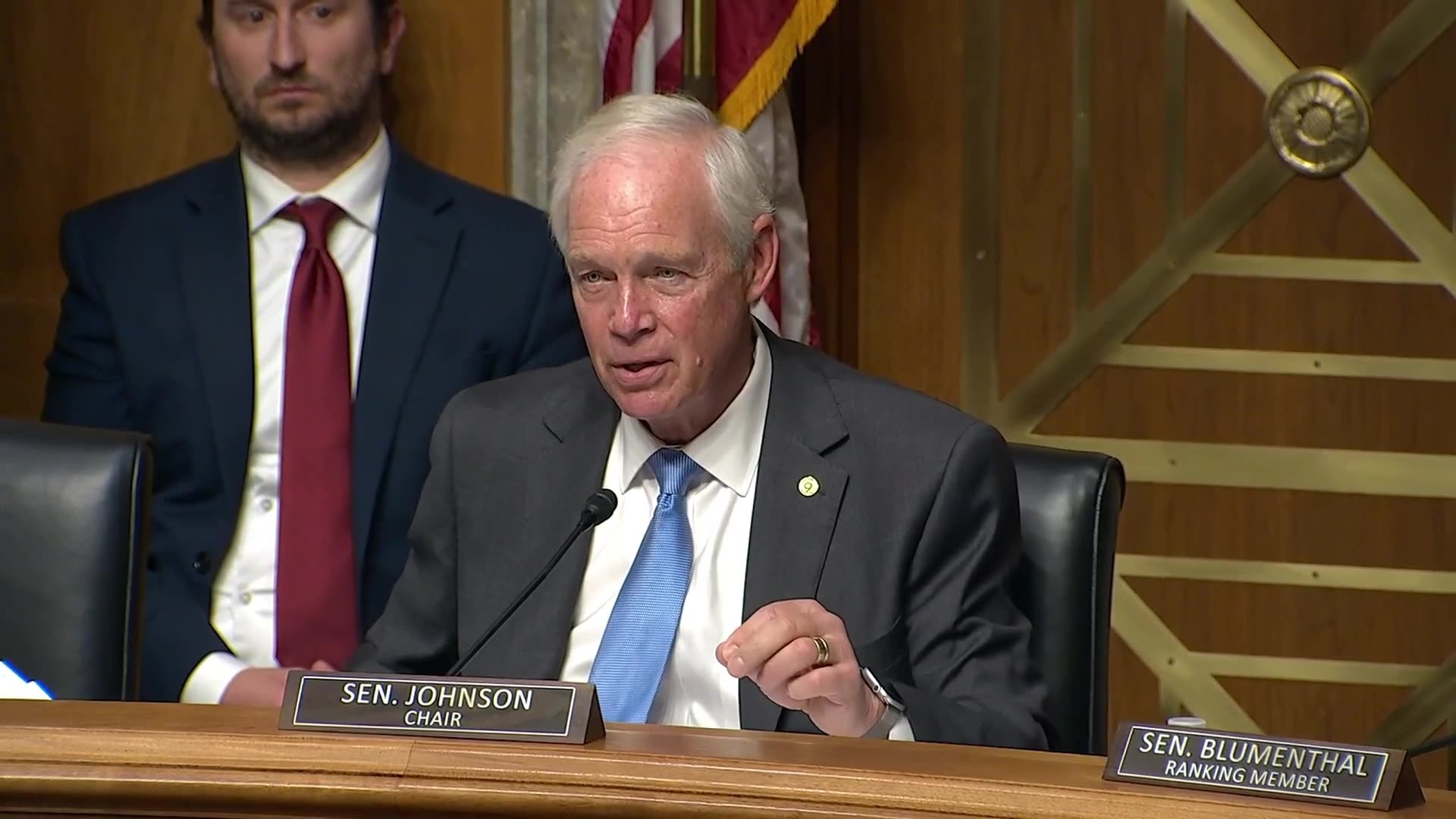 SEN. RON JOHNSON ON PLANNED HOSPITAL PROTOCOLS HEARING