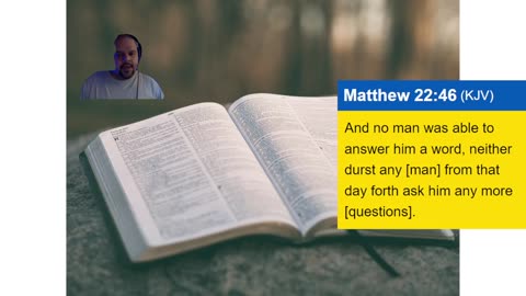Daily Encouragement - Matthew 22