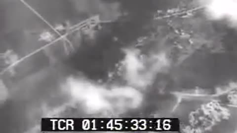 Bombers Raid War Plant in Nazi Europe WWII Newsreel PublicDomainFootage.com