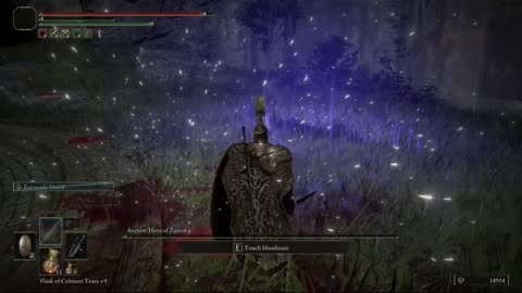 Elden Ring NG+1 | Ancient Hero of Zamor solo boss fight in Weeping Peninsula #eldenring #shorts
