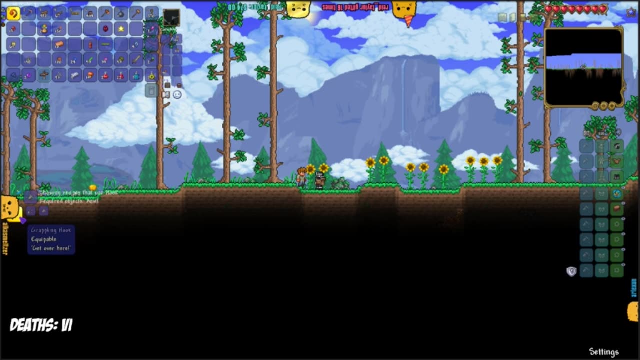 Live 2020-05 Terraria master difficulty day one