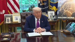 President Trump Makes an Announcement with the Secretary of Defense