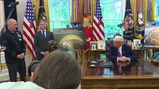 President Trump Makes an Announcement with the Secretary of Defense