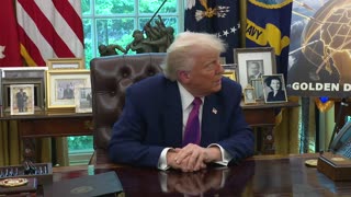 President Trump Makes an Announcement with the Secretary of Defense