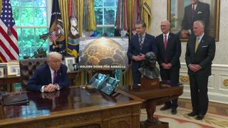 President Trump Makes an Announcement with the Secretary of Defense