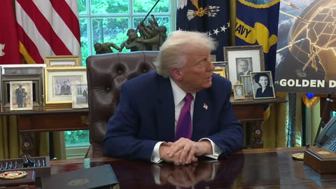 President Trump Makes an Announcement with the Secretary of Defense