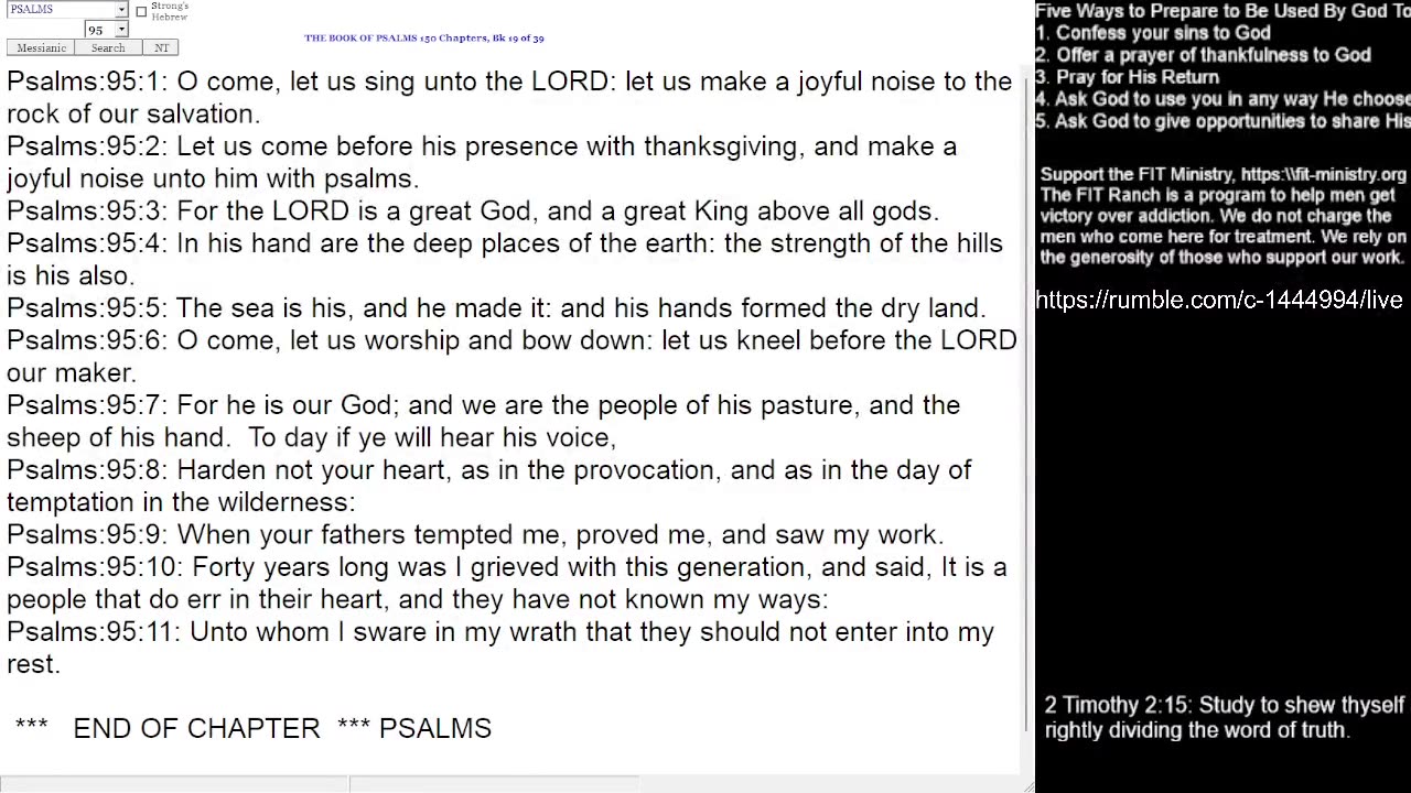 Psalm 95