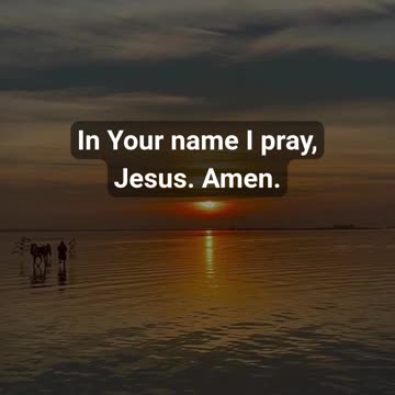 Need a Good Day? Watch This Encouraging Prayer! #prayer