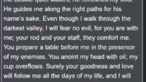 Psalm 23