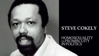 🎙️ Steve Cokely: Homosexuality vs Promiscuity in Politics