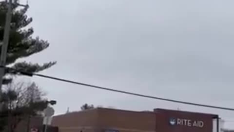 Anti-Elon protesters protesting at a Tesla location in PA, got physical and violent