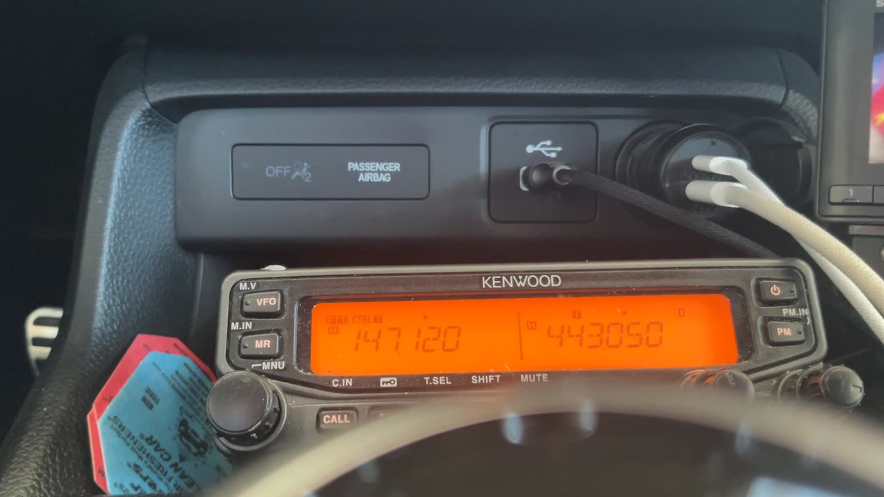Issue with TM-V71A