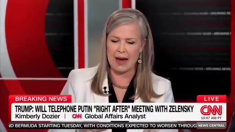 This is the pathetic excuse for analysis on Trump Zelenskyy meeting at CNN
