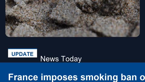 France imposes smoking ban on beaches, parks