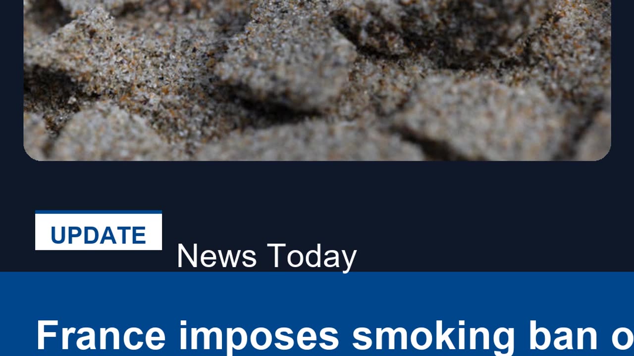 France imposes smoking ban on beaches, parks