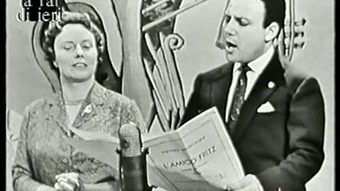 Magda Olivero e Claudio Villa - Duetto Delle Ciliege (Mascagni - Amico Fritz - Suzel buondi) = 1960