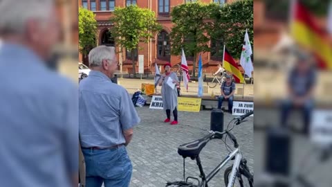 Greifswald - Angelika- die Greifswalder werden gesehen 14-07-2025