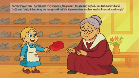 The Red Shoes: A Classic Fairy Tale with a Moral Lesson 👠✨ | Bedtime Stories For Kids