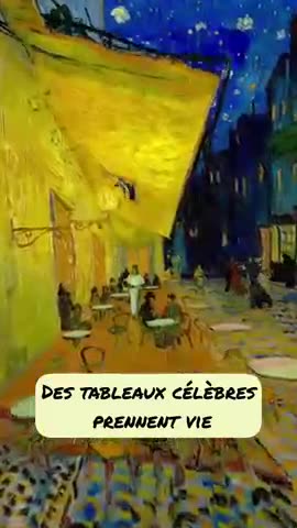 Famous paintings come to life 🎨 Van Gogh