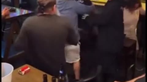 Group Of Bikers Jumps A Black Man In A Bar While Yelling Racial Slurs!