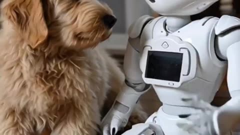 Robot & Puppy Friendship 🤖🐶 | Cutest Duo Ever