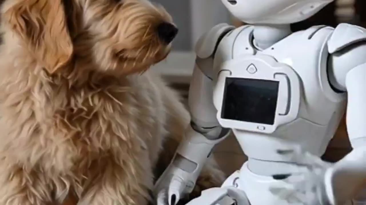 Robot & Puppy Friendship 🤖🐶 | Cutest Duo Ever