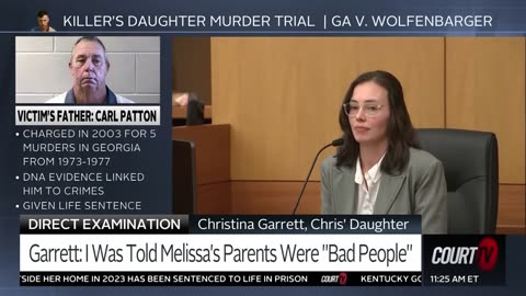 Victim's Daughter Didn't Know Defendant Was Her Dad GA v. Christopher Wolfenbarger