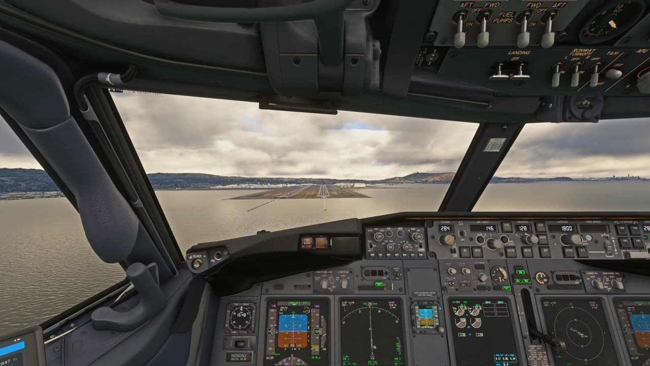 Landing KSFO