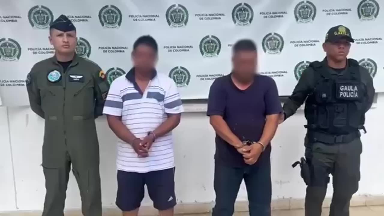 CAPTURA DE SECUESTRADORES EN AGUACHICA, CESAR