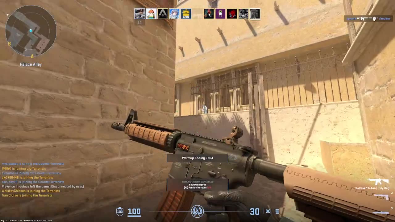 just gaming cs2
