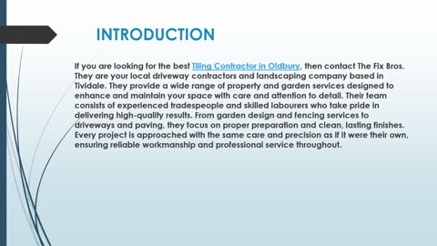 Best Tiling Contractor in Oldbury