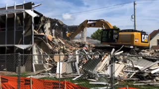 August 6, 2018 - DePauw University's Charter House Meets the Wrecking Ball