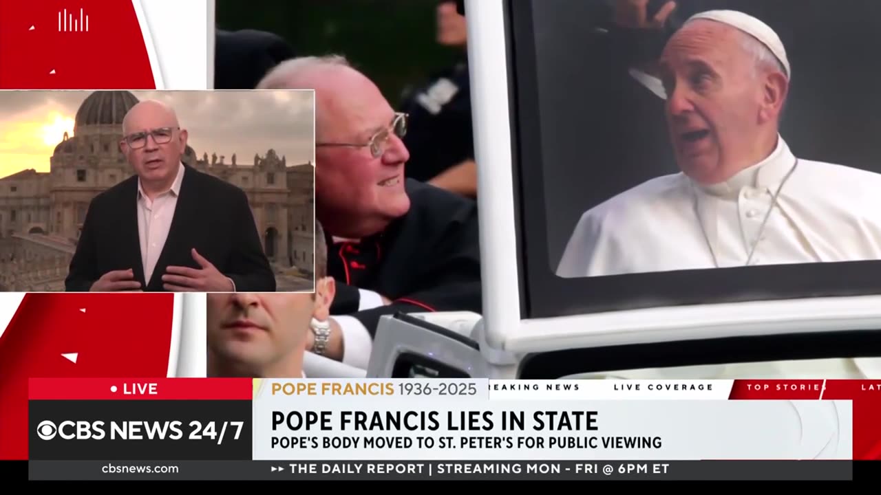 Visitation time for Pope Francis at St. Peter's Basilica may be extended