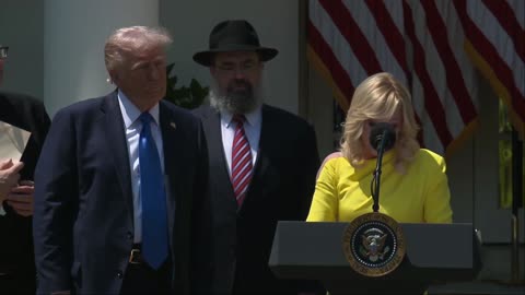 President Trump Participates in a National Day of Prayer Event