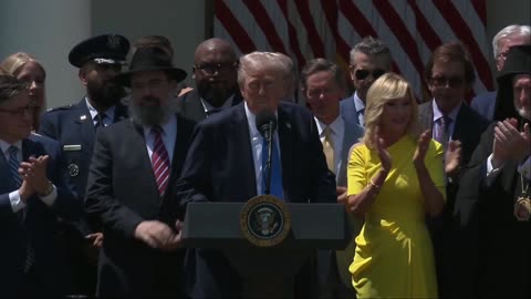 President Trump Participates in a National Day of Prayer Event