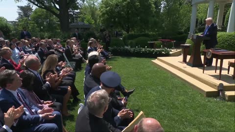 President Trump Participates in a National Day of Prayer Event