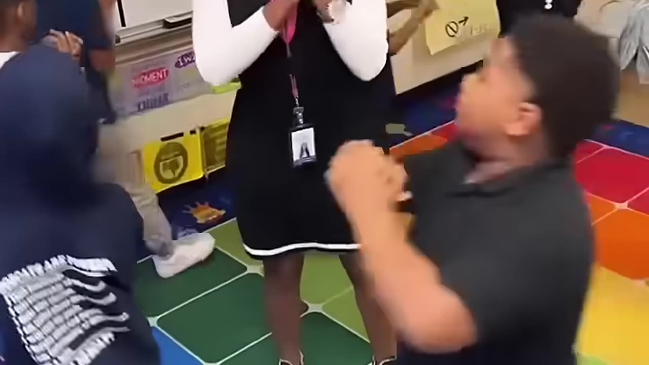 My 2nd graders forget who to tell when they have something to say… so we made this.. #viral