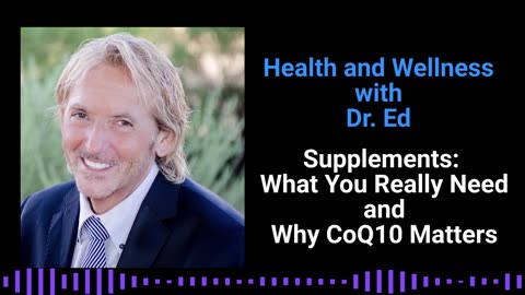 Supplements: What You Really Need & Why CoQ10 Matters