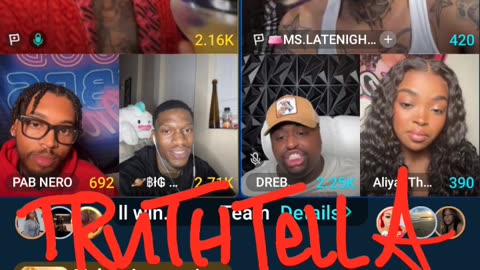 DAREALSUPABIHH TEAM PK WITH LIYAH THE DOLL, LATENIGHT, MRS LATENIGHT, FINESSE & PABLO NERO