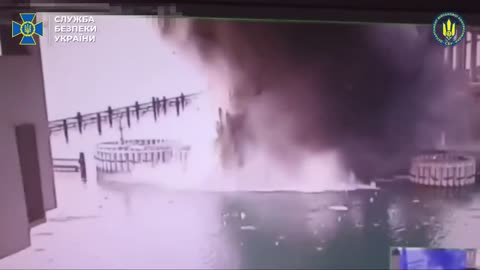 Security Service of Ukraine have blown up a pillar of Kerch Bridge